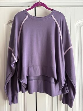 WOMENS JESSICA SIMPSON ATHLETIC CROPPED SWEATER